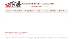 Desktop Screenshot of dryhome.com.au